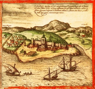 Castello di San Giorgio, Elmina Cape Coast, Africa occidentale da Unknown